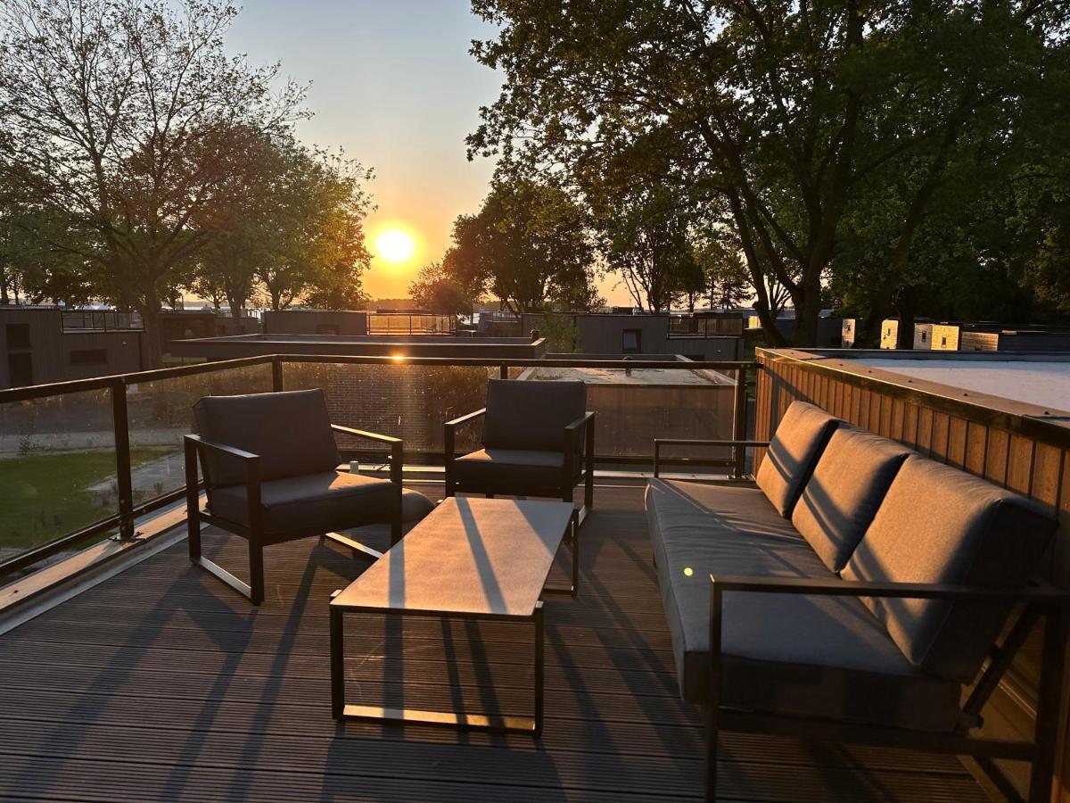 Traum Ferienhaus Mit Dachterrasse Am Veluwemeer Hulshorst Esterno foto